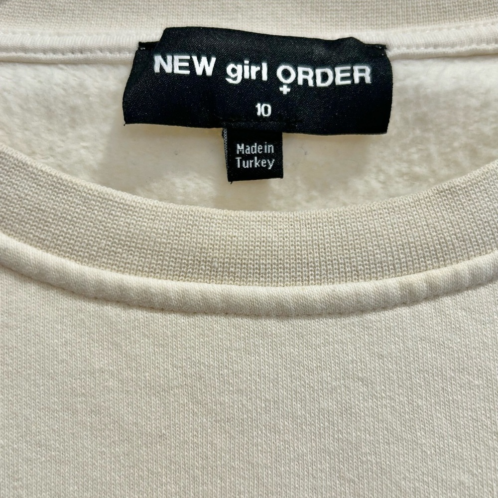 New Girl Order Cropped Sweatshirt - Picture 4 of 5